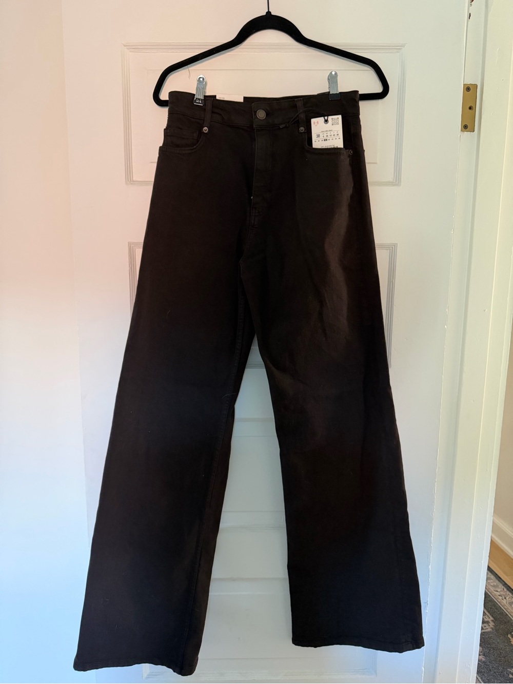Zara Wide Leg Dark Brown Women’s ZW Jeans